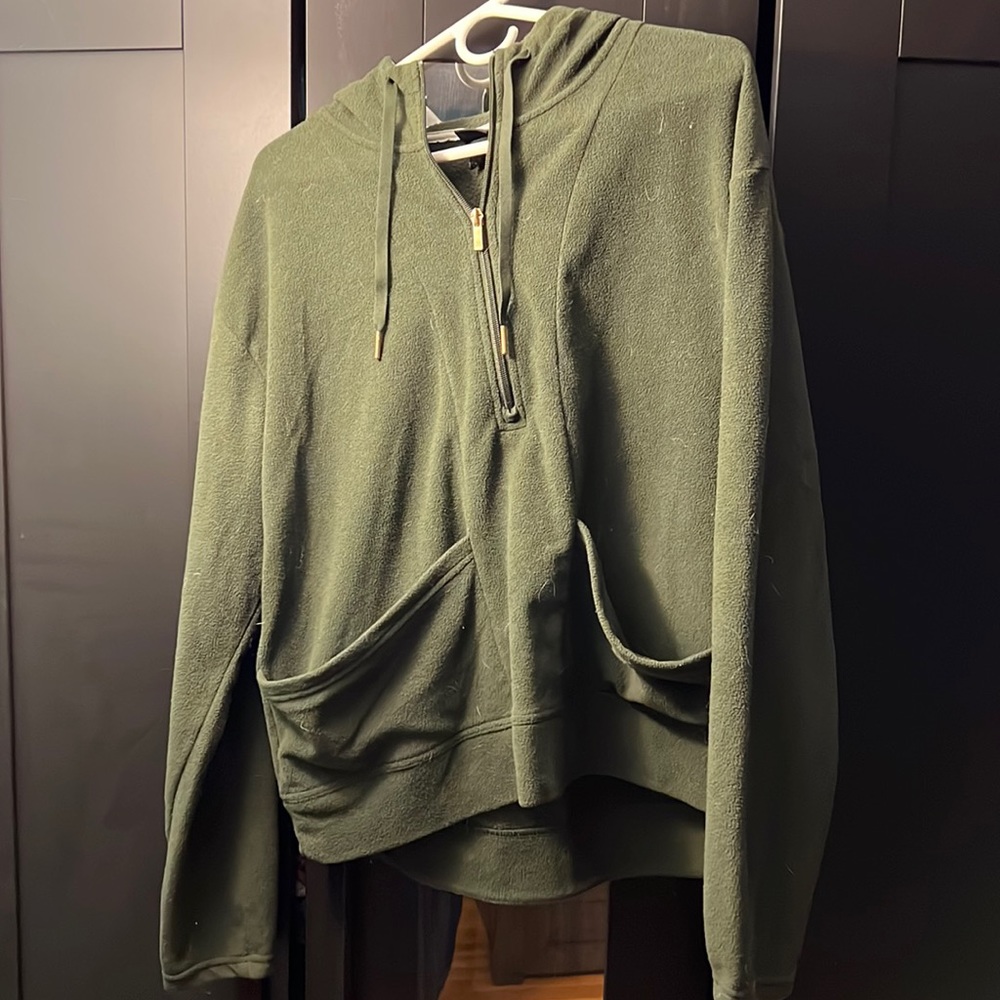 Hooded fleece
